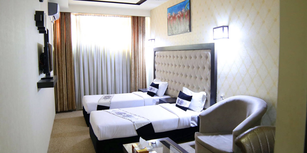 Sadaf Hotel room