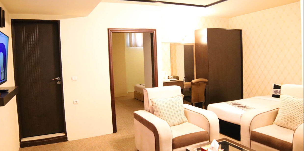 Sadaf Hotel room